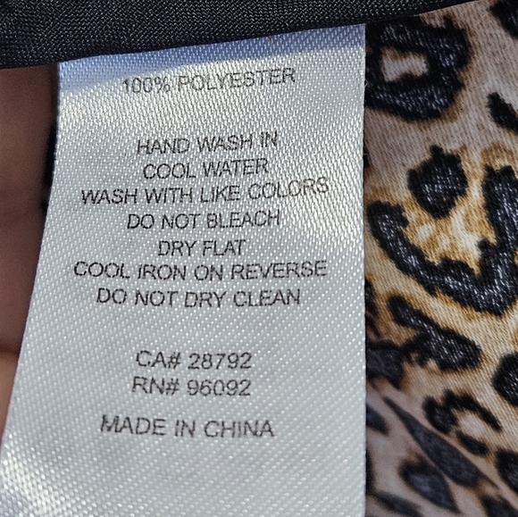 Belle Vere Cheetah Print Blazer - Size US XS - NWOT - Picture 7 of 7